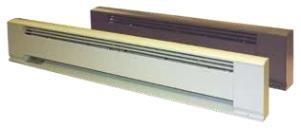 TPI 1000W 120V 48" Arch. Baseboard Heater w/ Steel Element (White) - E3710048