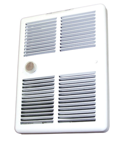 TPI 1000/750W 240/208V 3200 Series Midsized Fan Forced Wall Heater, No Thermostat - HF3210RPW