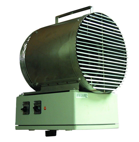 TPI 10KW 208V 1 Phase 5500 Series Wash-Down Fan Forced Unit Heater - F1F5510T