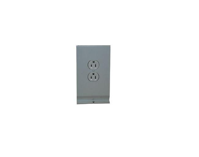 TPI 15Amp 120V Receptacle Section for 3900 / 3700 Series Baseboard Heater (White) - 3900REC