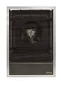 TPI 2000W 208V 3450 Series Heavy Duty Fan Forced Wall Heater - J3452T