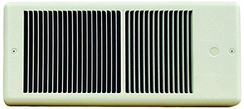 TPI 2000/1500W 240/208V 4300 Series Low Profile Fan Forced Wall Heater - No Thermostat - White w/ Box - HF4320RPW