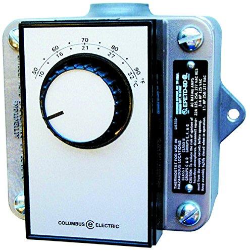 TPI 22A@120-277VAC SPDT Bi-Metal Hazardous Location Thermostat for Single Phase - EPETD8S