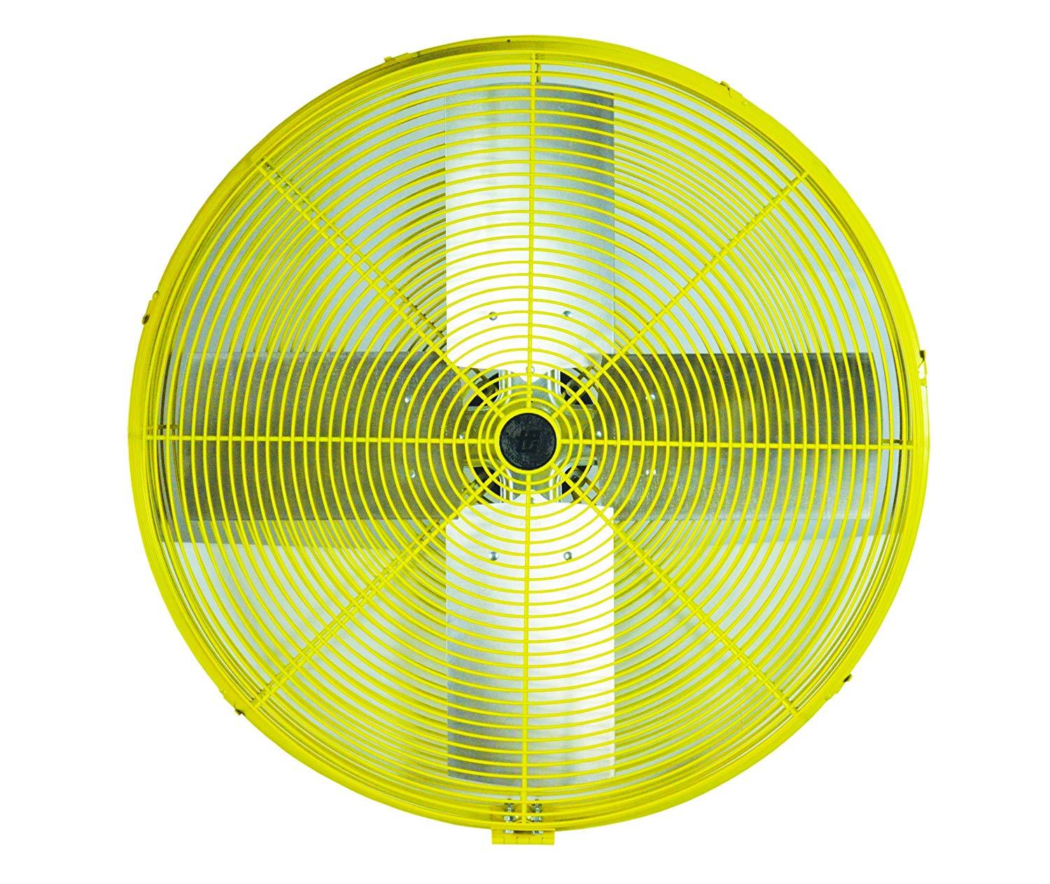 TPI 24" Industrial Assembled Super Duty Fan (Yellow) - HDH24JR