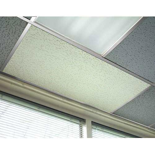 TPI 375W 277V Radiant Ceiling Panel Heater with Recessing Frame - RCP703