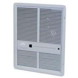 TPI 4000W 208V 3310 Series Fan Forced Wall Heater (Ivory) - Without Summer Fan Switch - 1 Pole Thermostat - F3316TRP