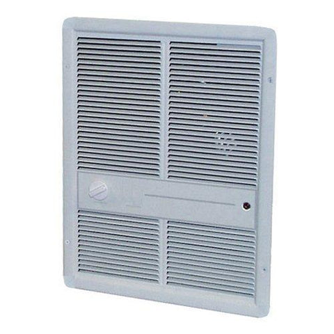 TPI 4000W 208V 3310 Series Fan Forced Wall Heater (Ivory) - Without Summer Fan Switch - No Thermostat - F3316RP