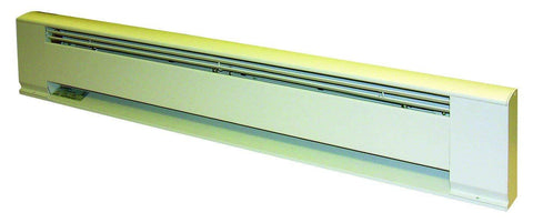TPI 500W 120V 28" Arch. Baseboard Heater w/ Steel element (White) - E3705028