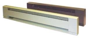 TPI 500W 208V 28" Arch. Baseboard Heater w/ Steel Element (White) - F3705028