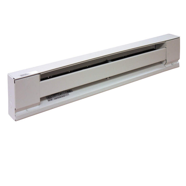 TPI 600W 120V 36" Baseboard Heater w/ Steel Element (White) - E2906036SW
