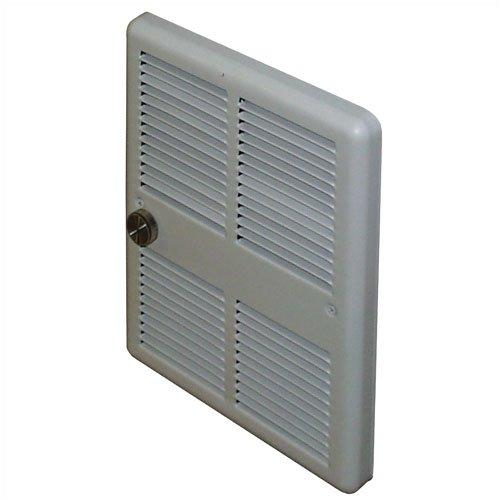TPI 750W 240V 3200 Series Midsized Fan Forced Wall Heater, No Thermostat - H3275RPW