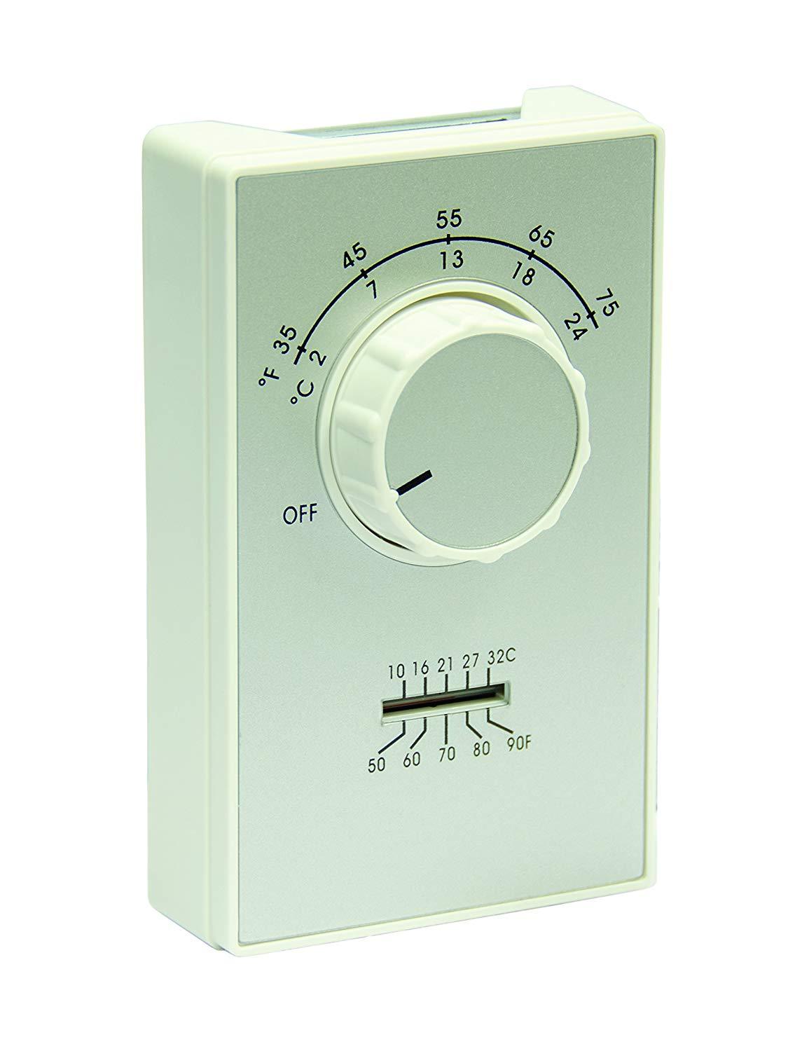TPI ET9 Series DPST Line Voltage Heat Only Thermostat - ET9D4TS
