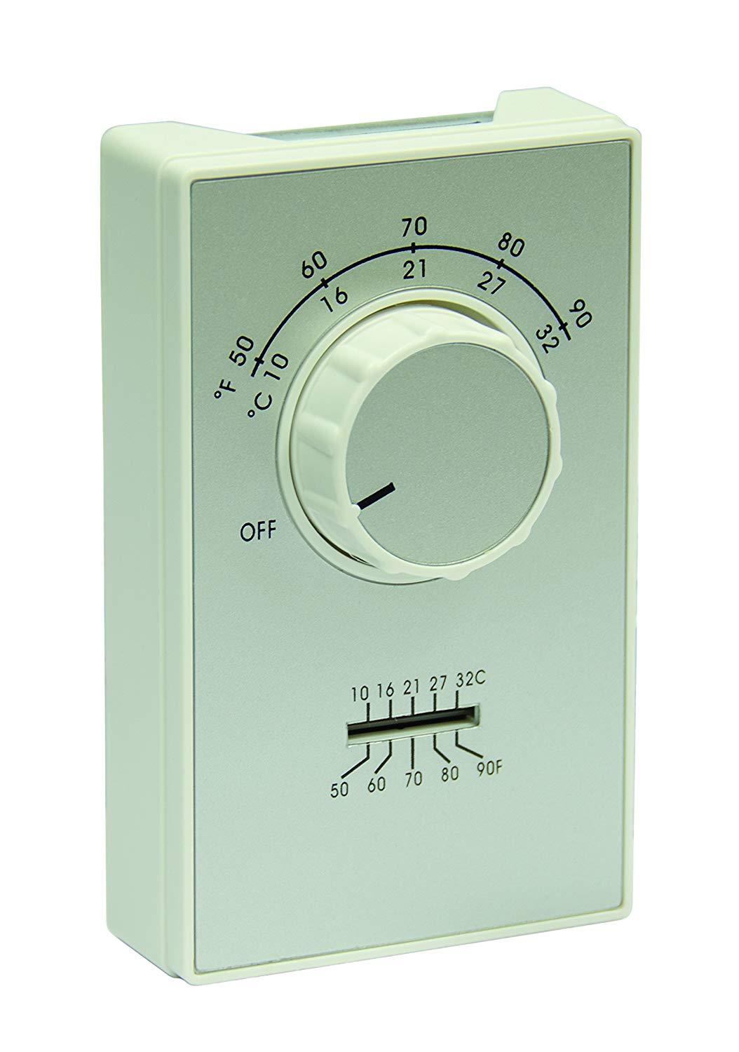 TPI ET9 Series DPST Line Voltage Heat Only Thermostat - AET9DWTS