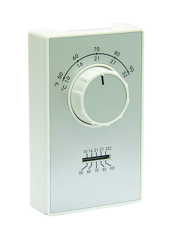TPI ET9 Series DPST Line Voltage Heat Only Thermostat - ET9DWTS
