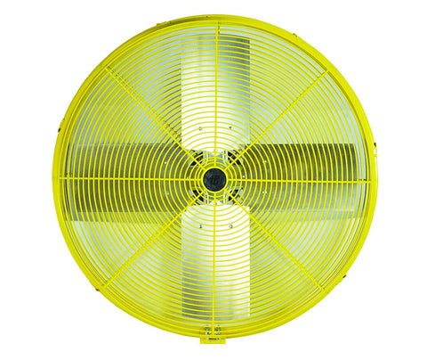 TPI Guards and Blades for 30" Fans with 1/2 HP Motor (Yellow) - HD-30GB