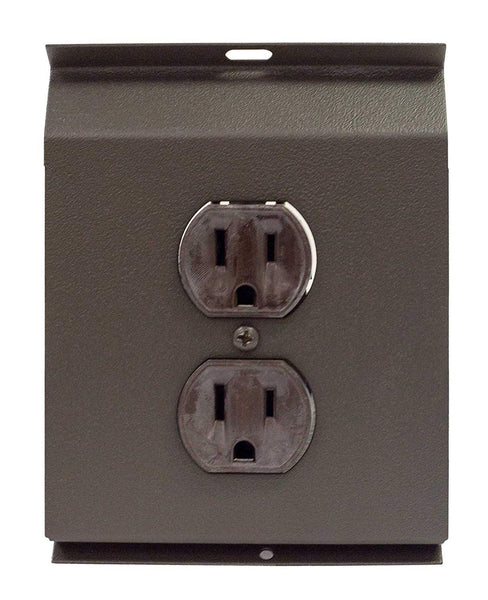 TPI Receptacle Section for Mounted Baseboard (Bankers Bronze) - BDR115B