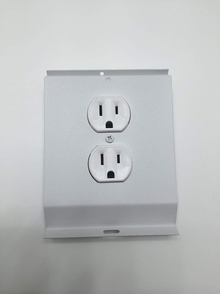 Buy TPI, Receptacle Section for Baseboard, Baseboard Mount, White ...