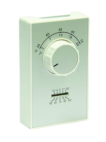 TPI ET9 Series SPST Line Voltage Heat Only Thermostat - ET9S4TS