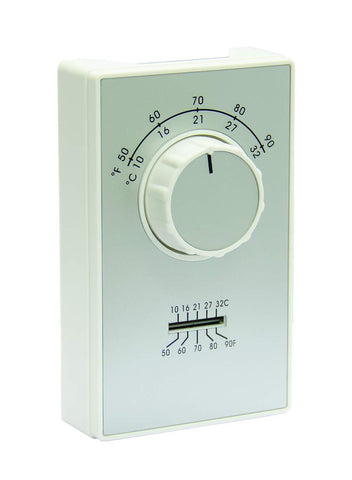 TPI ET9 Series SPST Line Voltage Heat Only Thermostat - ET9STS