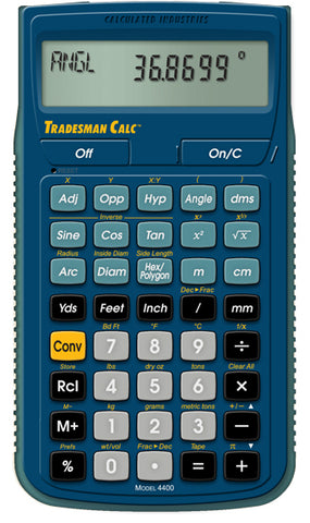 Calculated Industries Tradesman Calculator - 4400