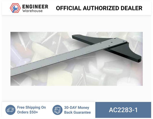 AlumiColor 42" Steel Edge T-Square (Silver) - 2283-1