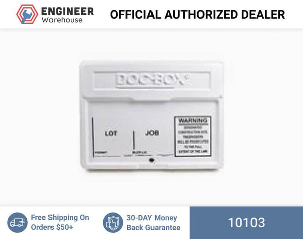 DHR 21" x 27" x 4" Doc-Box w/ Lock - 10103