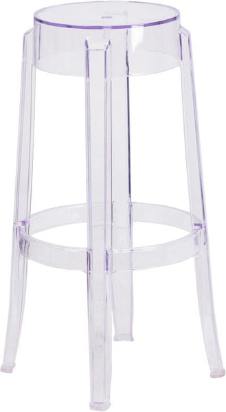 Flash Furniture 29.75'' High Transparent Barstool - FH-118-APC2-GG