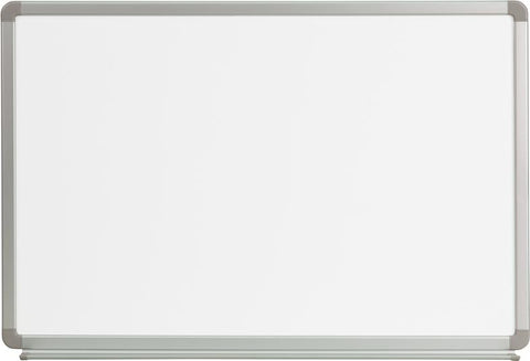 Flash Furniture 3' W x 2' H Magnetic Marker Board - YU-60X90-WHITE-GG