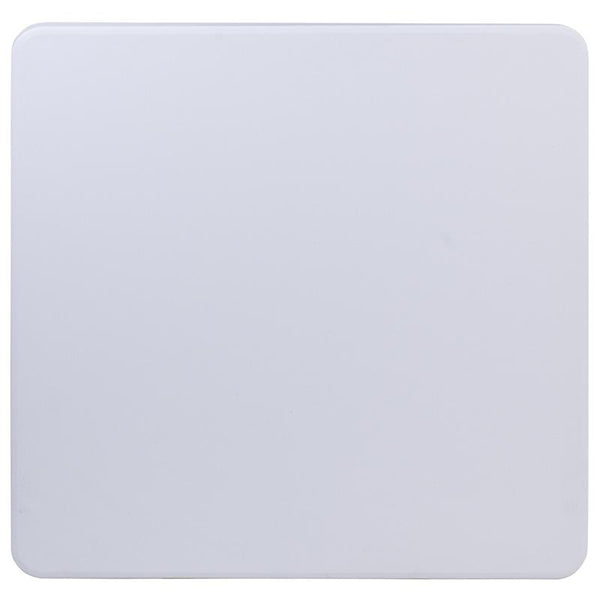 Flash Furniture 34'' Square Granite White Plastic Folding Table - RB-3434-GG