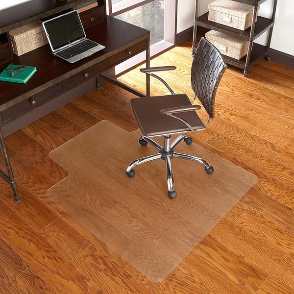 Flash Furniture 36'' x 48'' Hard Floor Chair Mat with Lip - MAT-131858-GG