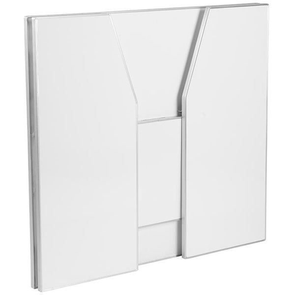 Flash Furniture 4' White Laminate Foldable Bar - XA-BAR-48-WH-GG