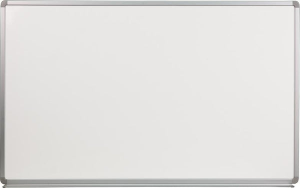 Flash Furniture 5' W x 3' H Porcelain Magnetic Marker Board - YU-90X150-POR-GG
