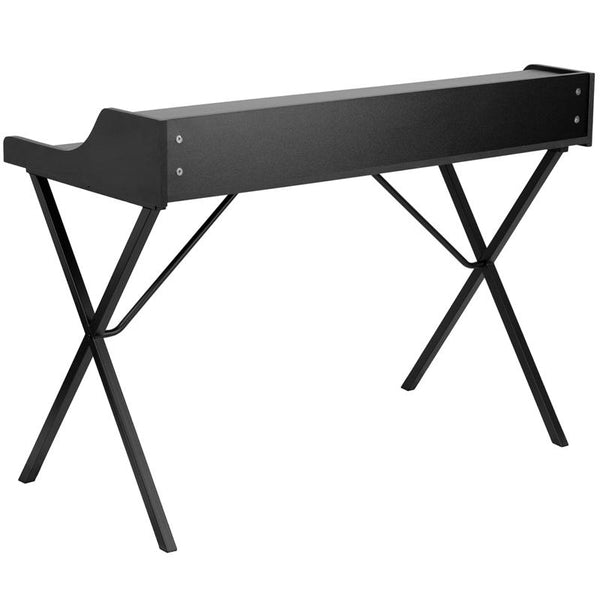 Flash Furniture Black Computer Desk with Top Shelf - NAN-2124-GG