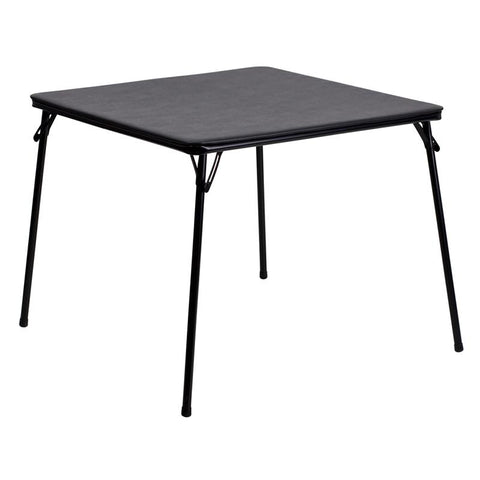 Flash Furniture Black Folding Card Table - JB-2-GG