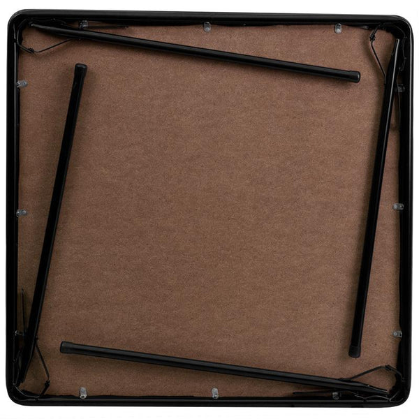 Flash Furniture Black Folding Card Table - JB-2-GG
