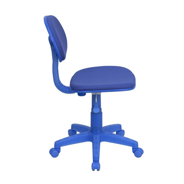 Flash Furniture Blue Fabric Swivel Task Chair - BT-698-BLUE-GG