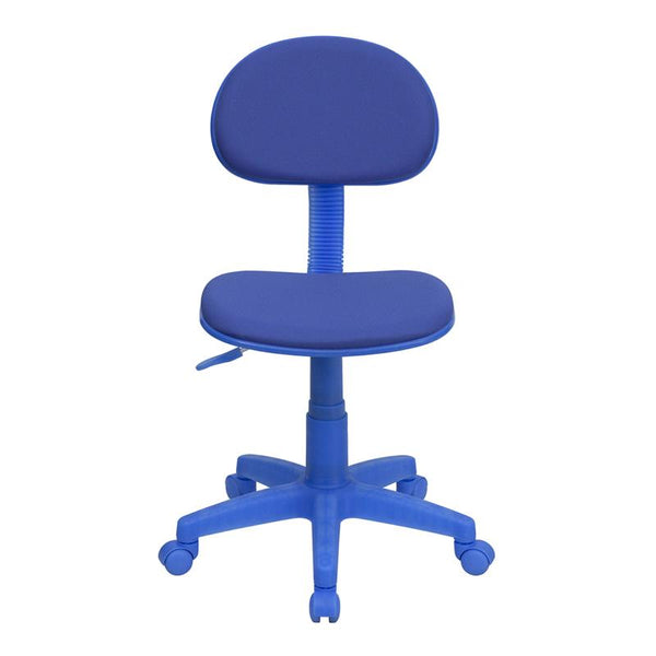 Flash Furniture Blue Fabric Swivel Task Chair - BT-698-BLUE-GG