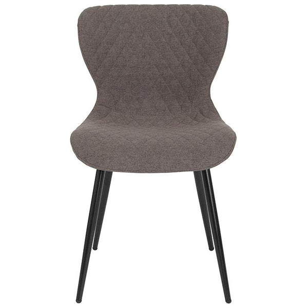 Flash Furniture Bristol Contemporary Upholstered Chair in Gray Fabric - LF-9-07A-GRY-F-GG