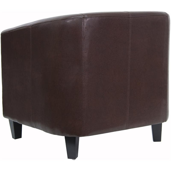 Flash Furniture Brown Leather Lounge Chair - BT-873-BN-GG