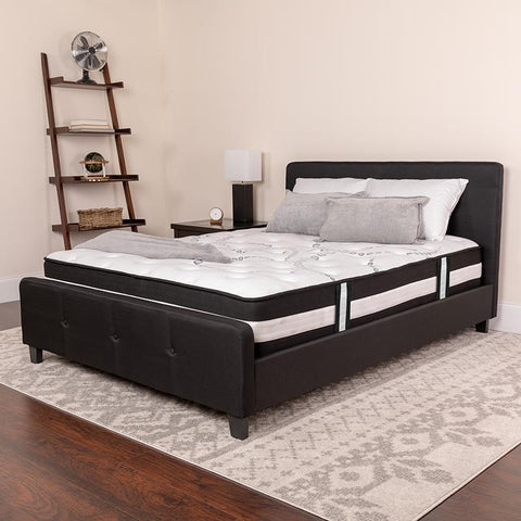 Flash Furniture Capri Comfortable Sleep 12 Inch Foam and Pocket Spring Mattress, Full in a Box - CL-E230P-R-F-GG