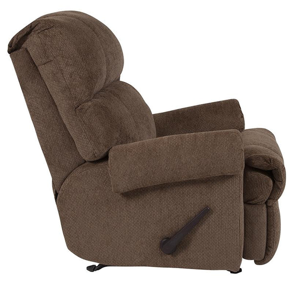 Flash Furniture Contemporary Kelly Bark Super Soft Microfiber Rocker Recliner - WA-8700-116-GG