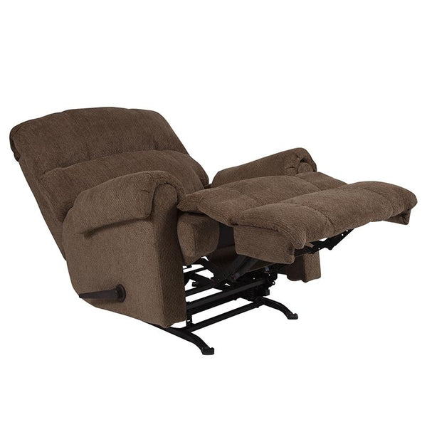 Flash Furniture Contemporary Kelly Bark Super Soft Microfiber Rocker Recliner - WA-8700-116-GG