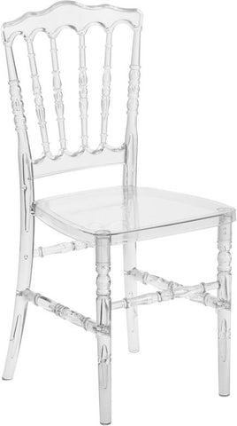 Flash Furniture Flash Elegance Crystal Ice Napoleon Stacking Chair - BH-H002-CRYSTAL-GG