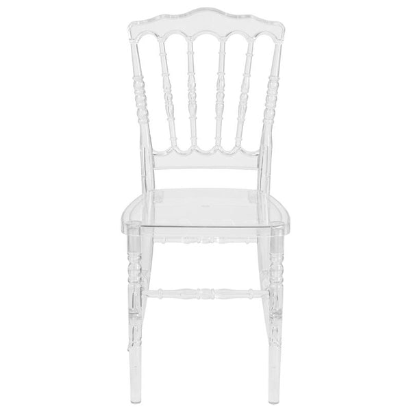 Flash Furniture Flash Elegance Crystal Ice Napoleon Stacking Chair - BH-H002-CRYSTAL-GG