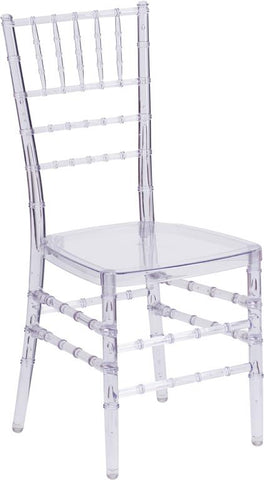 Flash Furniture Flash Elegance Crystal Ice Stacking Chiavari Chair - BH-ICE-CRYSTAL-GG