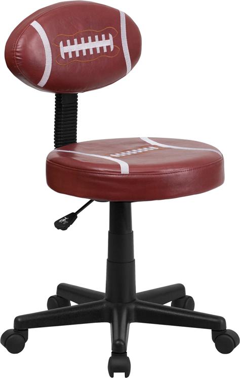 Flash Furniture Football Swivel Task Chair - BT-6181-FOOT-GG