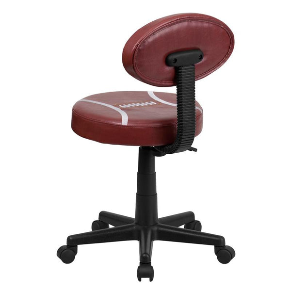 Flash Furniture Football Swivel Task Chair - BT-6181-FOOT-GG