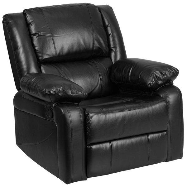 Flash Furniture Harmony Series Black Leather Recliner - BT-70597-1-GG