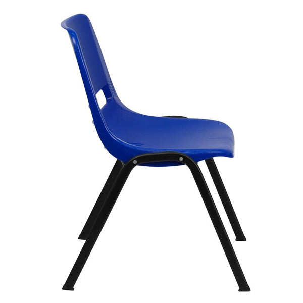Flash Furniture HERCULES Series 661 lb. Capacity Navy Ergonomic Shell ...