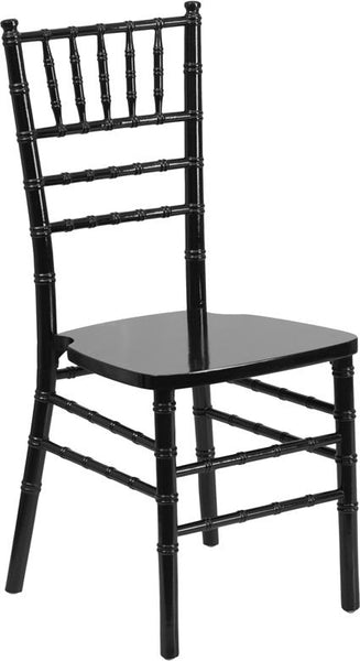 Flash Furniture HERCULES Series Black Wood Chiavari Chair - XS-BLACK-GG